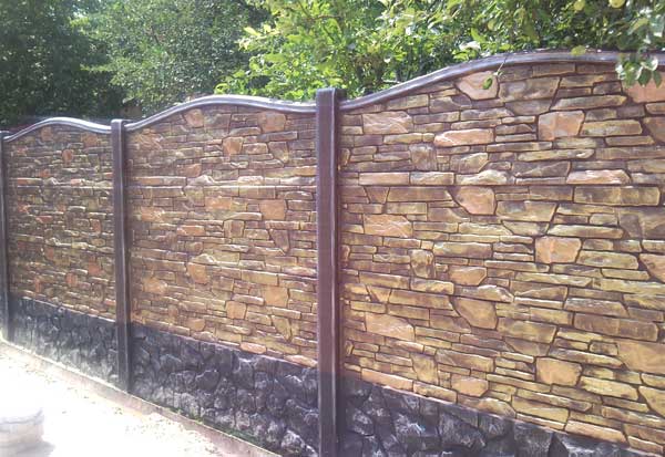 Правильная установка конструкции еврозабора