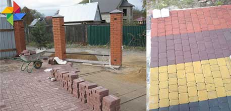 Преимущества тротуарной плитки