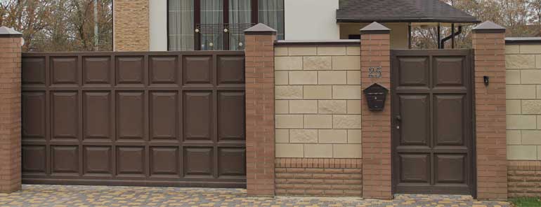 Ворота калитки откатные распашные в Харькове - компания «Master Zabor»