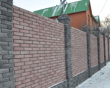 Еврозабор односторонний двухсторонний глянцевый цветной в Харькове - компания «Master Zabor»