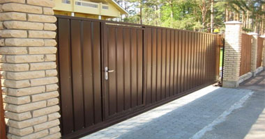 Ворота+Калитка из профлиста