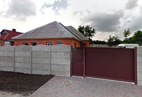 Купить еврозабор односторонний двусторонний глянцевый цветной в Кулиничах в Харькове — компания «Master Zabor»