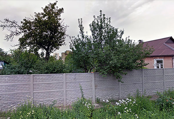 Купить еврозабор односторонний двусторонний глянцевый цветной на Павловом Поле в Харькове — компания «Master Zabor»