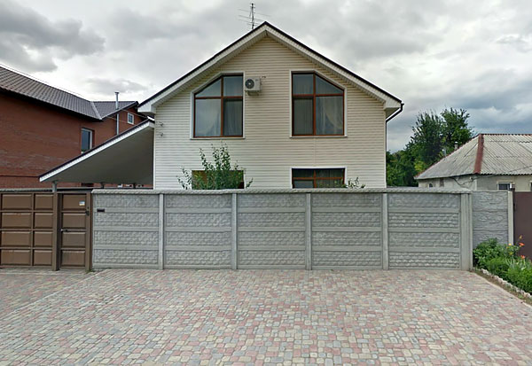 Купить еврозабор односторонний двусторонний глянцевый цветной в Харькове - компания «Master Zabor»